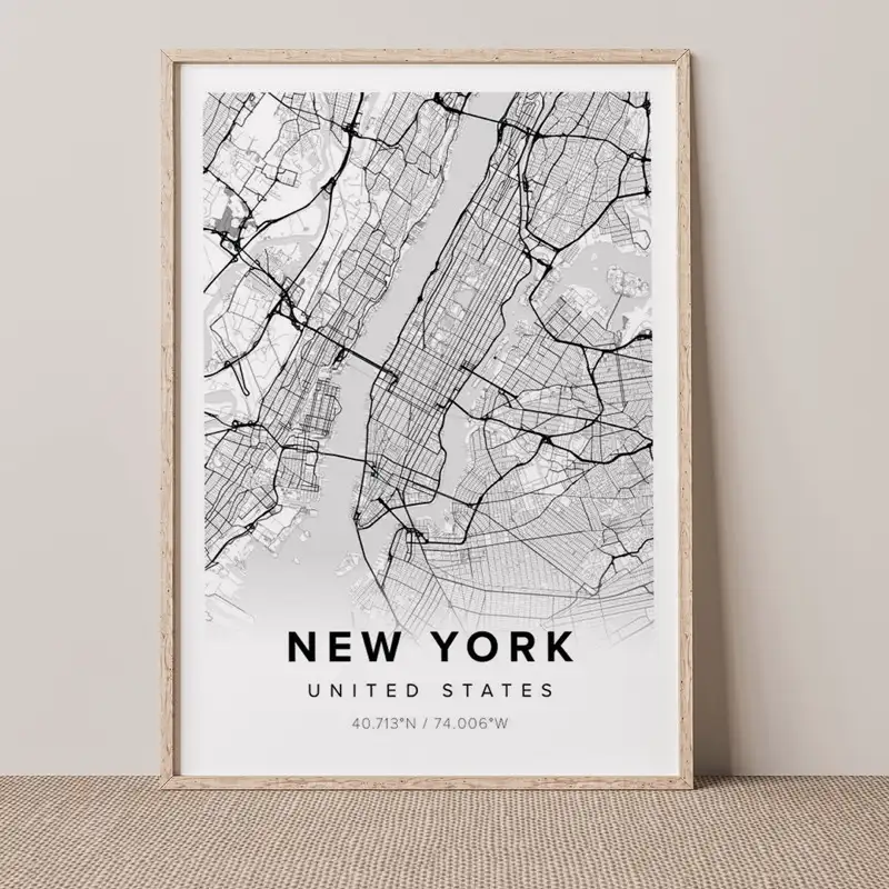 Streetmap Poster